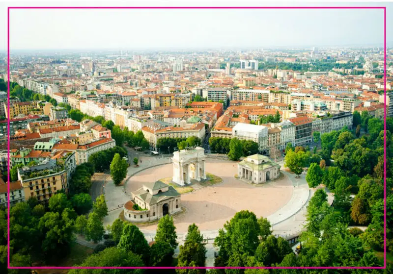 Сувенирные магниты домашний декор наклейки Италия Милан фотография