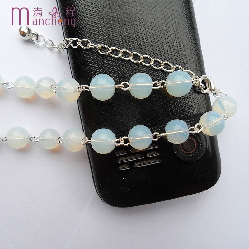 Хорошее качество посеребренные женские опаловые ожерелья офисные/деловые (OL)