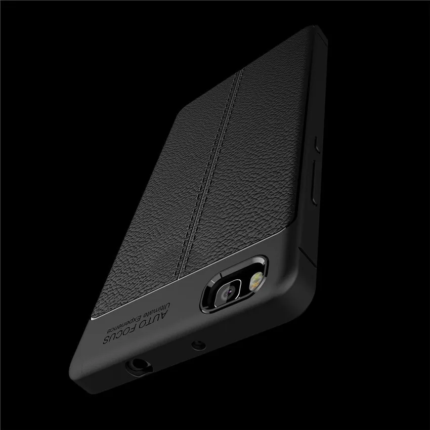 Triseoly ударопрочный кожаный чехол из углеродного волокна для huawei P8 lite чехол для huawei P8 Lite 5,0"