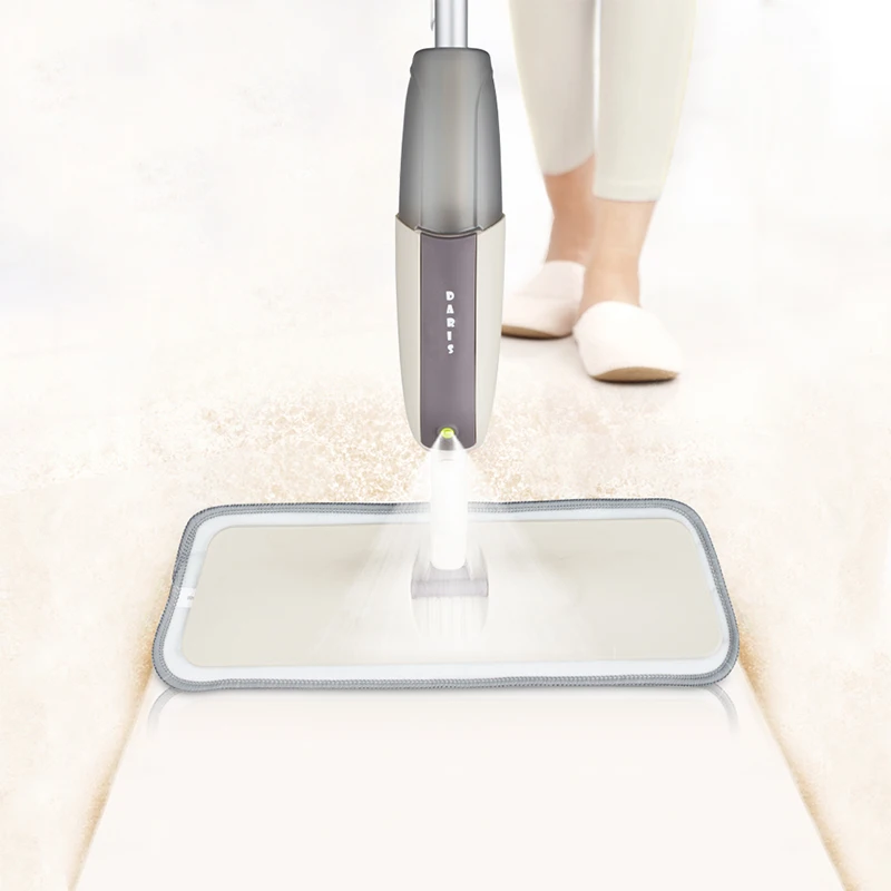 Швабра для мытья пола DARIS Spray Mop уборки и вытирания пыли насадка из микрофибры
