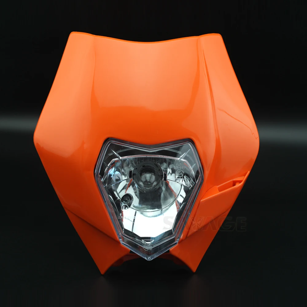 Сборки фар ФАР маска для KTM EXC XC-W EXC-F 125 200 250 300 400 450 500 530 XCF-W 2008- 2013 Аксессуары