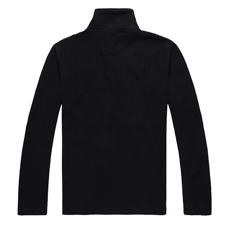 Мужская зимняя куртка теплая флисовая подкладка ветровка черная повседневная