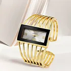 Роскошные женские квадратные часы с цифровым циферблатом и ремешком из сплава, Женские кварцевые наручные часы, модные часы-браслет, часы Montre Femme, подарок XB40