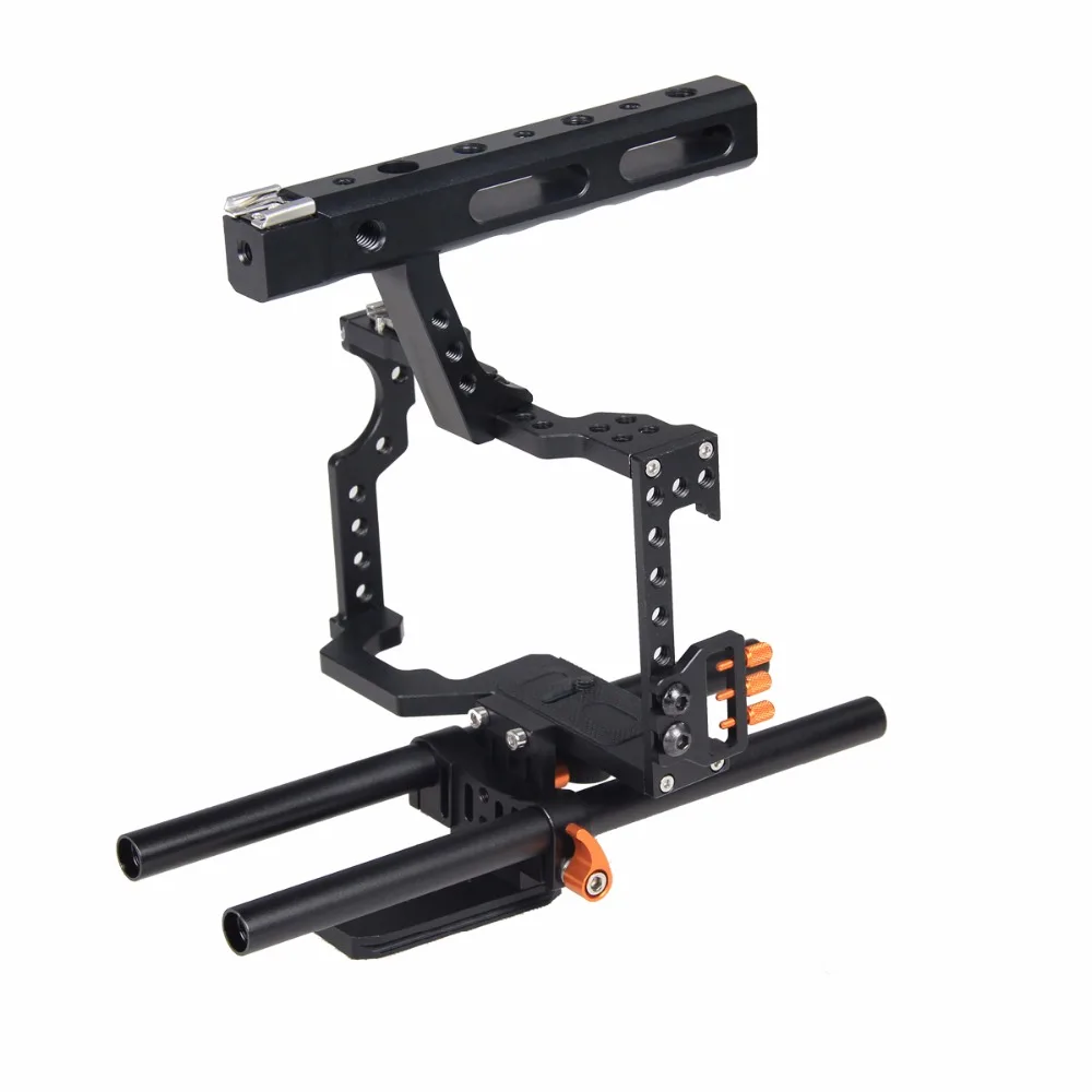 Держатель для камеры Panasonic GH4 Sony A7 серии A7/A7II/A7s/A7r/A7RII|cage|cage frontscamera electronic |