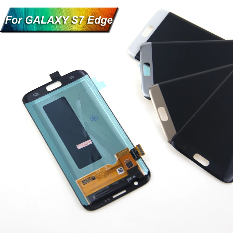 100% протестированный для SAMSUNG S7 Edge ЖК дисплей Samsung S7edge G935F экран сенсорный