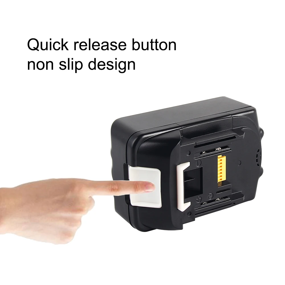 18V 5000mAh Li ion Power tools Replacement battery For Makita BL1815 BL1850 LXT400 BL1840 Rechargeable batteria with LED Light