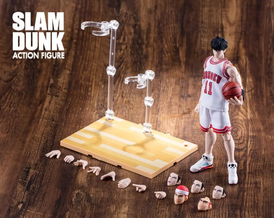 Dasin GT Модель 6 дюймов фигурка аниме Slam Dunk Shohoku Rukawa Kaede white ND033 | Игрушки и хобби