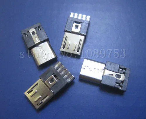 

20 шт. Новый Micro USB папа 5Pin разъем типа провода DIY