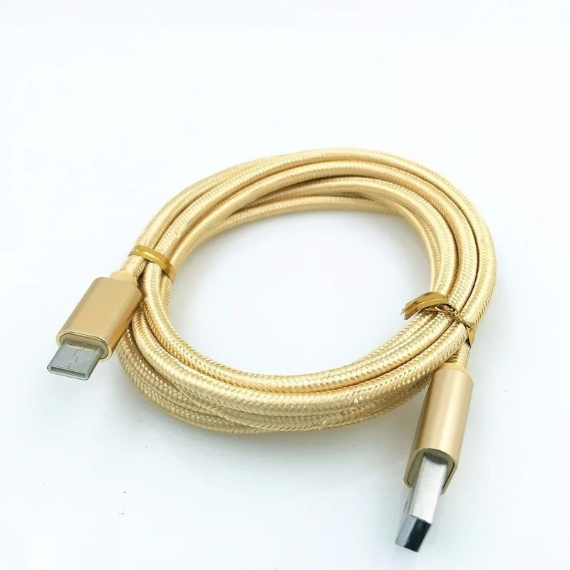 USB Type C нейлоновый кабель для быстрой зарядки и синхронизации данных Letv Samsung Huawei