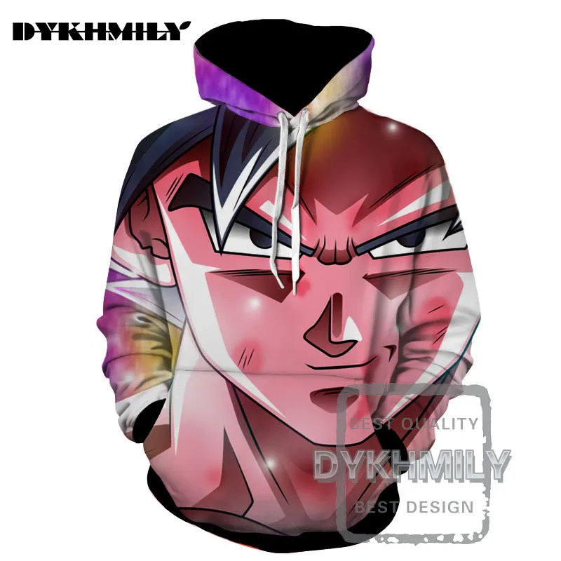 Dykhmily Bragon Ball Z 2017 модная спортивная одежда уличный стиль 3d печатных мужские