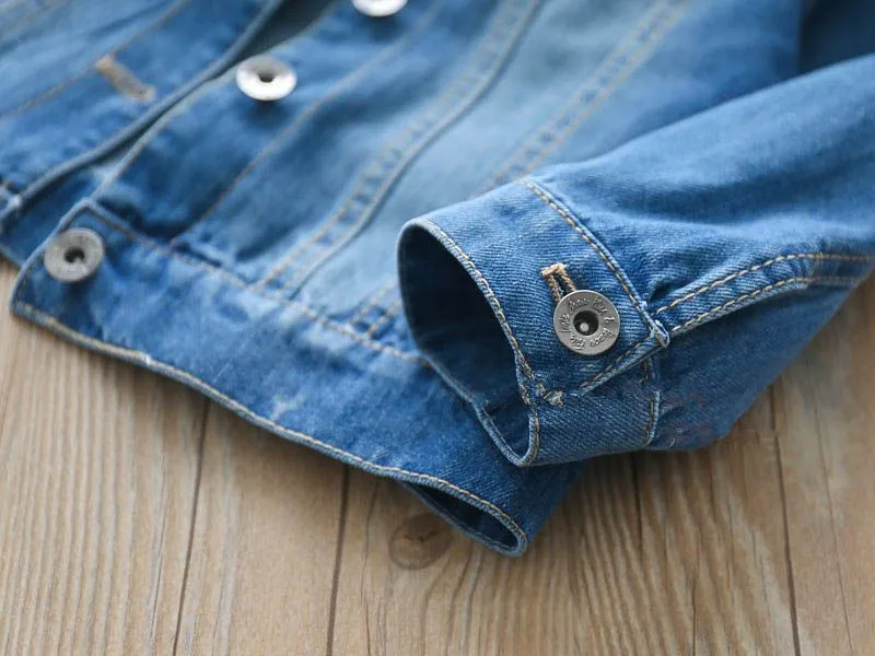 Everweekend сладкий дети лошадь звезды Радуга вышитые джинсовая верхняя кнопка