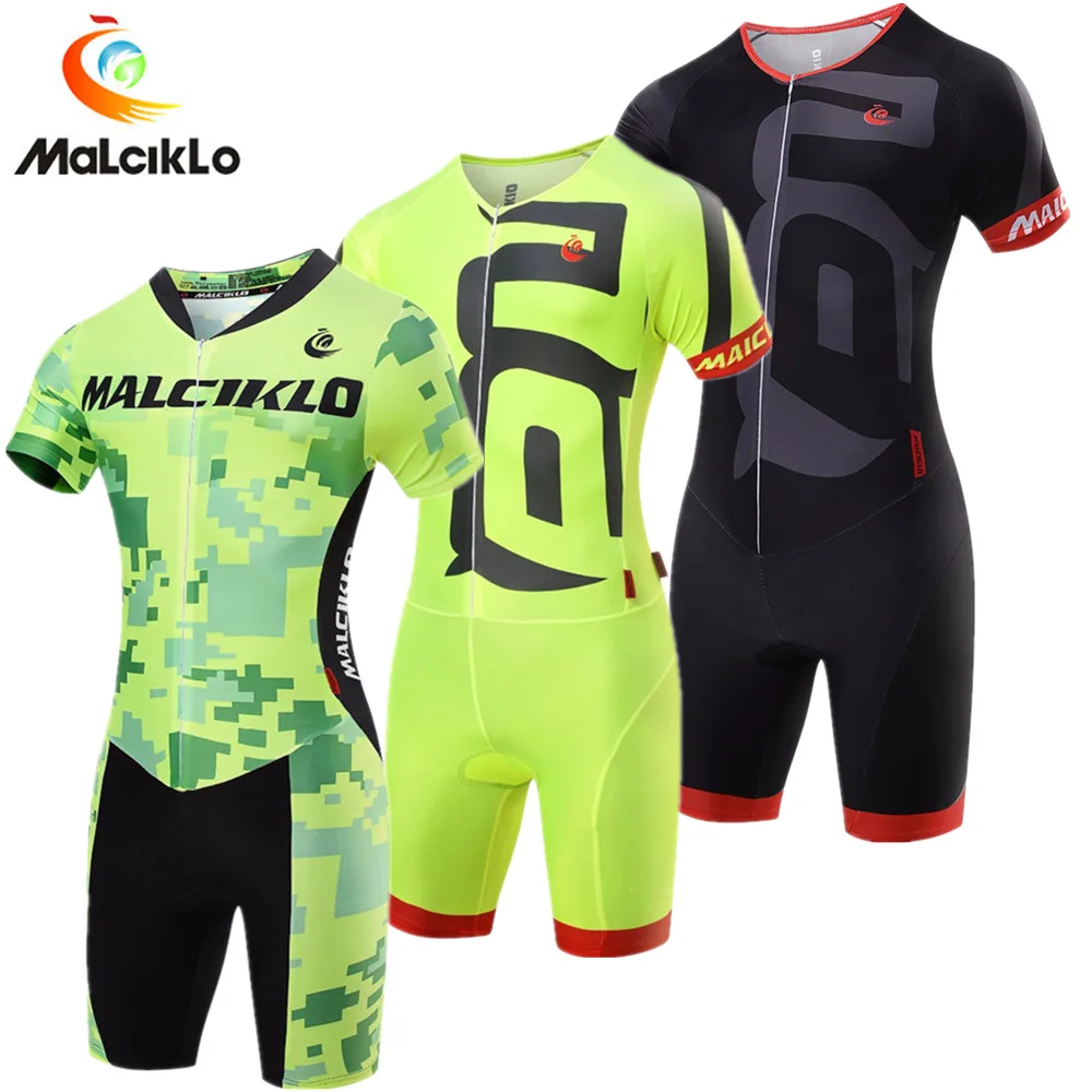 Malciklo триатлон костюм Одежда для велоспорта Skinsuit Maillot Велоспорт Джерси 2018 Pro Ropa