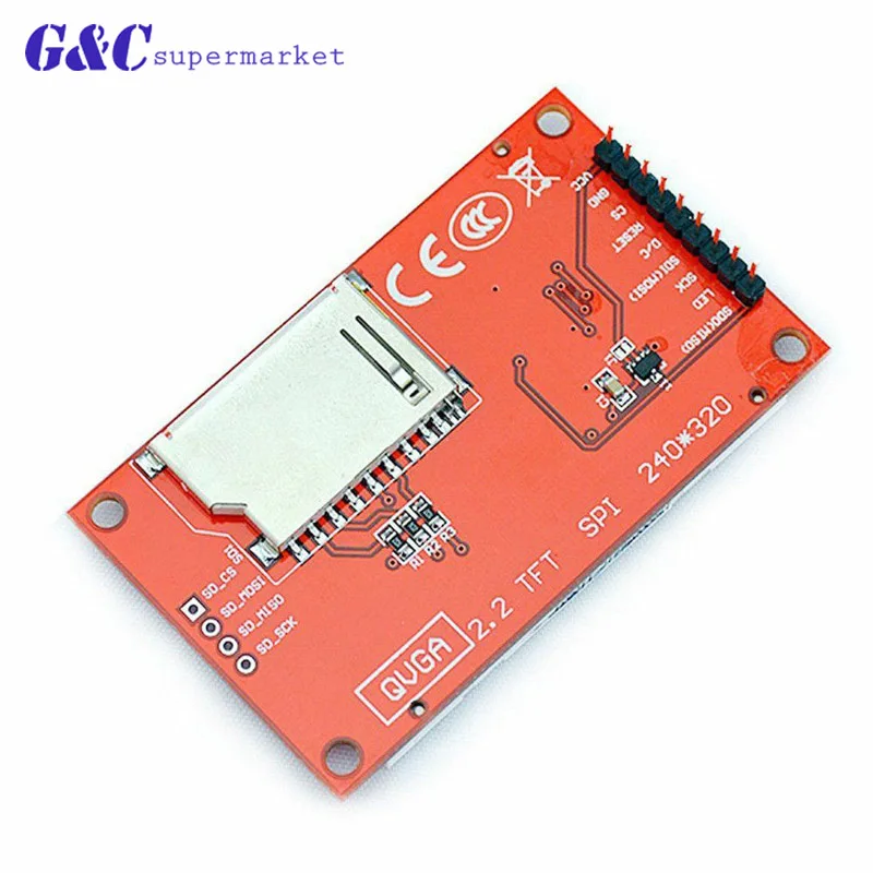 2 дюймов &quotSPI TFT ЖК-дисплей Дисплей модуль 240x320 ILI9341 4-провод SPI интерфейс для