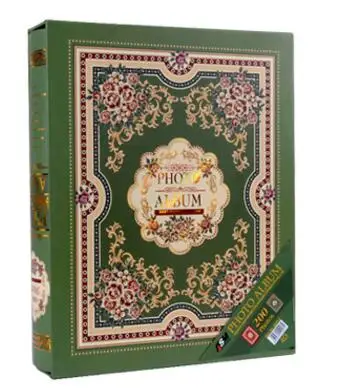 style 1 200 листов Эйфелева башня фотоальбом Interleaf Тип Классическая 6 дюймов Европейский фотоальбом фестиваль подарок - Цвет: style 1