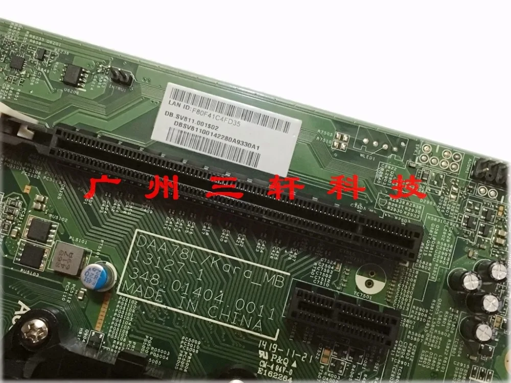 Для ACER TC-120 XC-120 настольная материнская плата DAA78L-Kara_MB 13127-1 348.01404.0011 материнская плата протестирована полностью