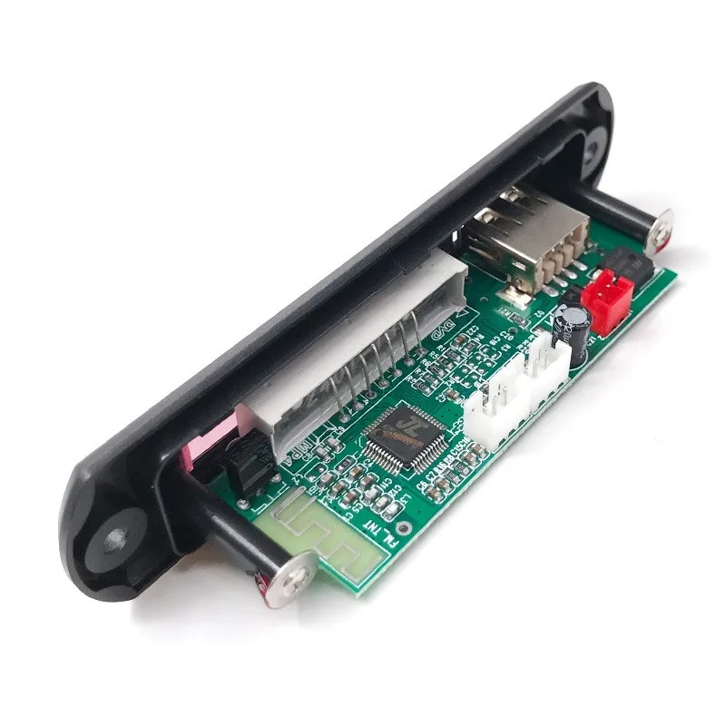Беспроводной Bluetooth 12 в MP3 WMA декодер плата аудио модуль TF USB FM радио для автомобиля
