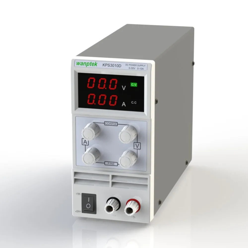 KPS3010D DC питание 30 в 10A дисплей Регулируемый цифровой импульсный источник питания регулятор напряжения 3 цифры лабораторный ремонт