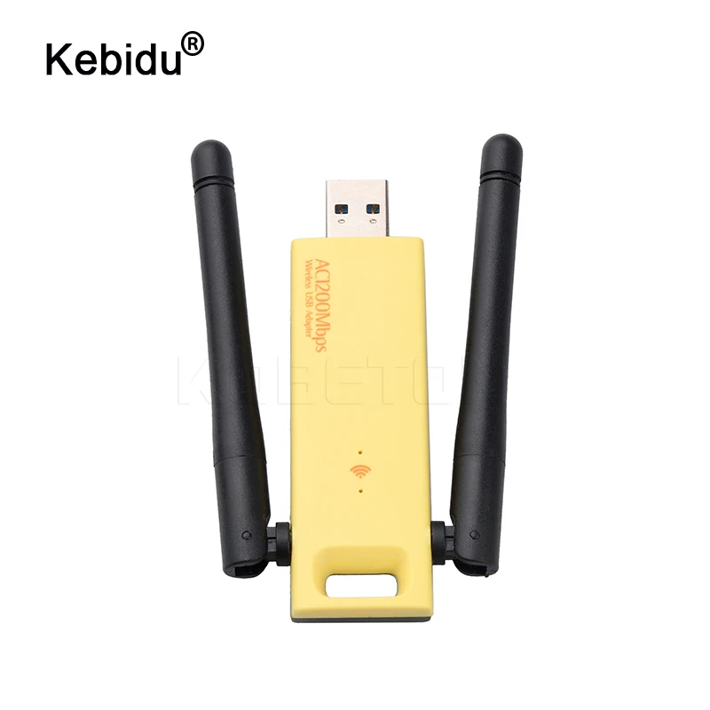 

kebidu USB Adapter 1200Mbps RTL8812 Wireless Network Card 5Ghz 2.4Ghz 802.11ac Aerial Dongle Portable Mobile Router for Laptop