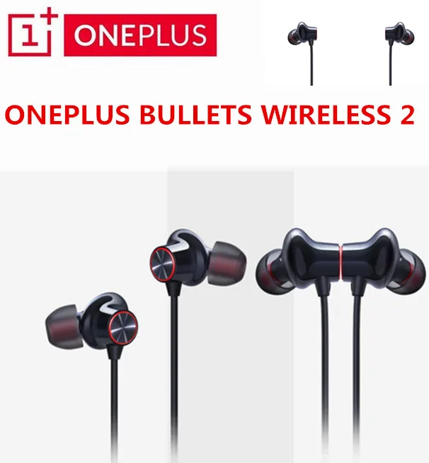 Оптовая цена оригинальный OnePlus Bullets беспроводной 2 Наушники AptX Гибридный