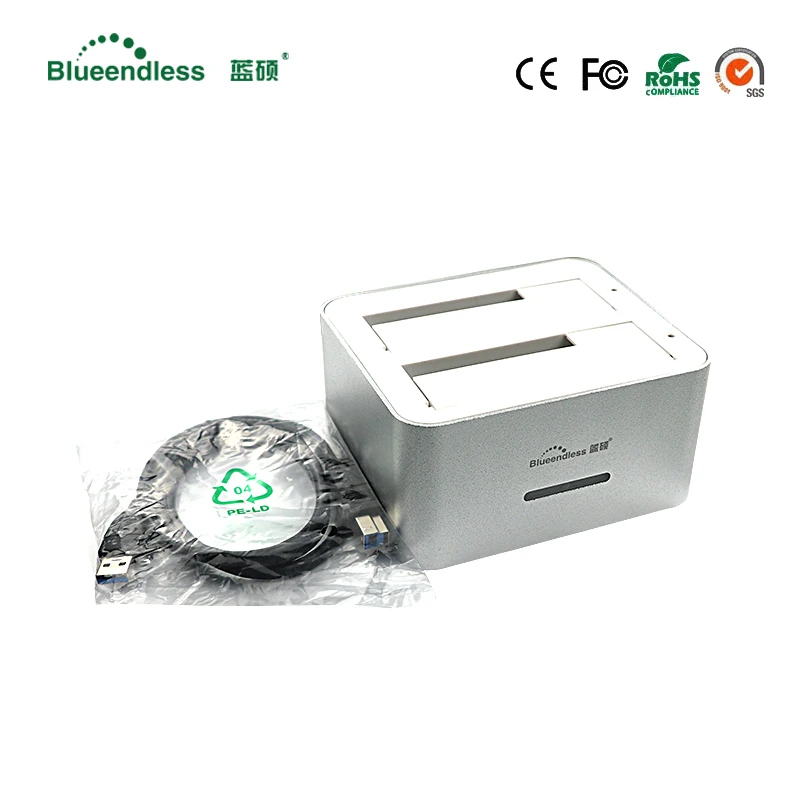 2.5/3.5 дюймов HDD SSD диск внешний корпус оригинальный hdd случае USB 3.0 Алюминиевый Box