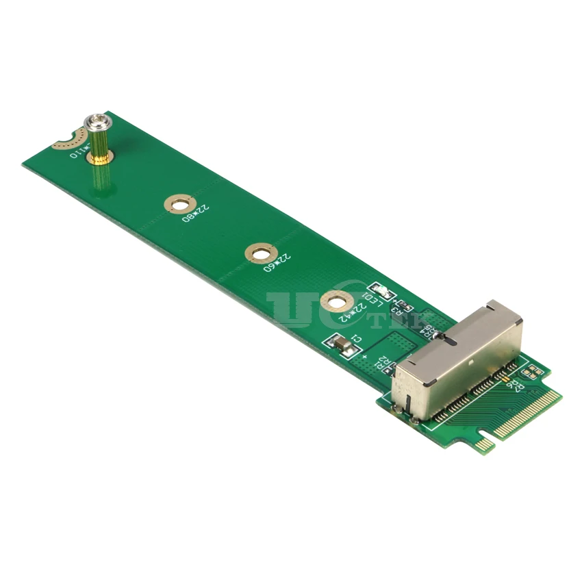 Адаптер M.2 NGFF PCI E на 16 + 12 pin для Apple MacBook Air 2013 2014 2015 A1465 A1466 SSD|Платы расширения| |