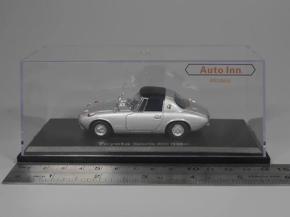 Auto Inn ixo 1:43 Toyota Sports 800 1964 литьевая модель автомобиля|ixo 1:43|diecast model carsmodel car |