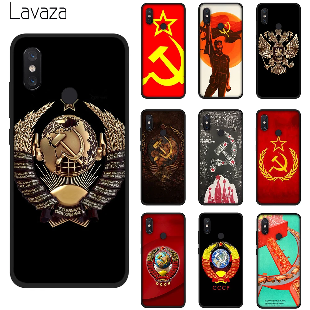Lavaza Soviet Union USSR Grunge Soft TPU Case for Xiaomi Redmi 7 4A 6A 8A S2 Note 4 4x 5 6 Pro 5A Prime Go |
