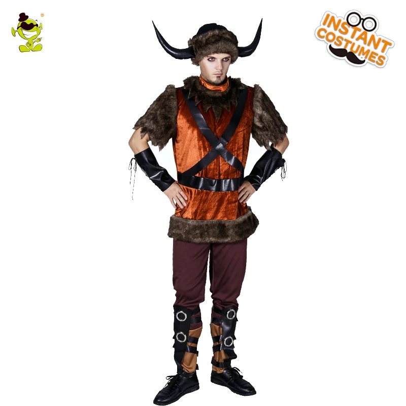 Мужские Viking Косплей костюм пирата на Хэллоуин вечерние Пиратская одежда Пурим