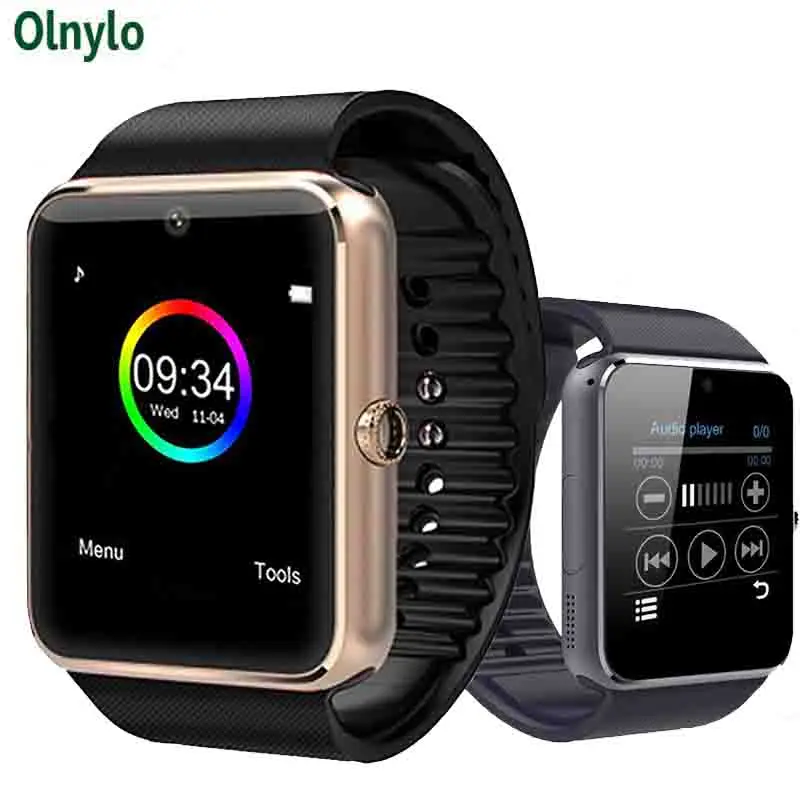 GT08 Смарт часы для детей и мужчин детские телефон sim карта камера Bluetooth Smartwatch gt 08