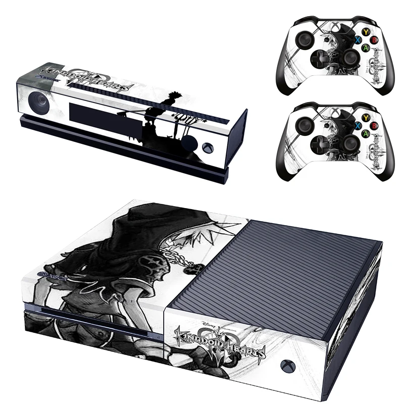 Виниловые наклейки на кожу Kingdom Hearts для консоли Xbox One и контроллера Kinect & 2|decal