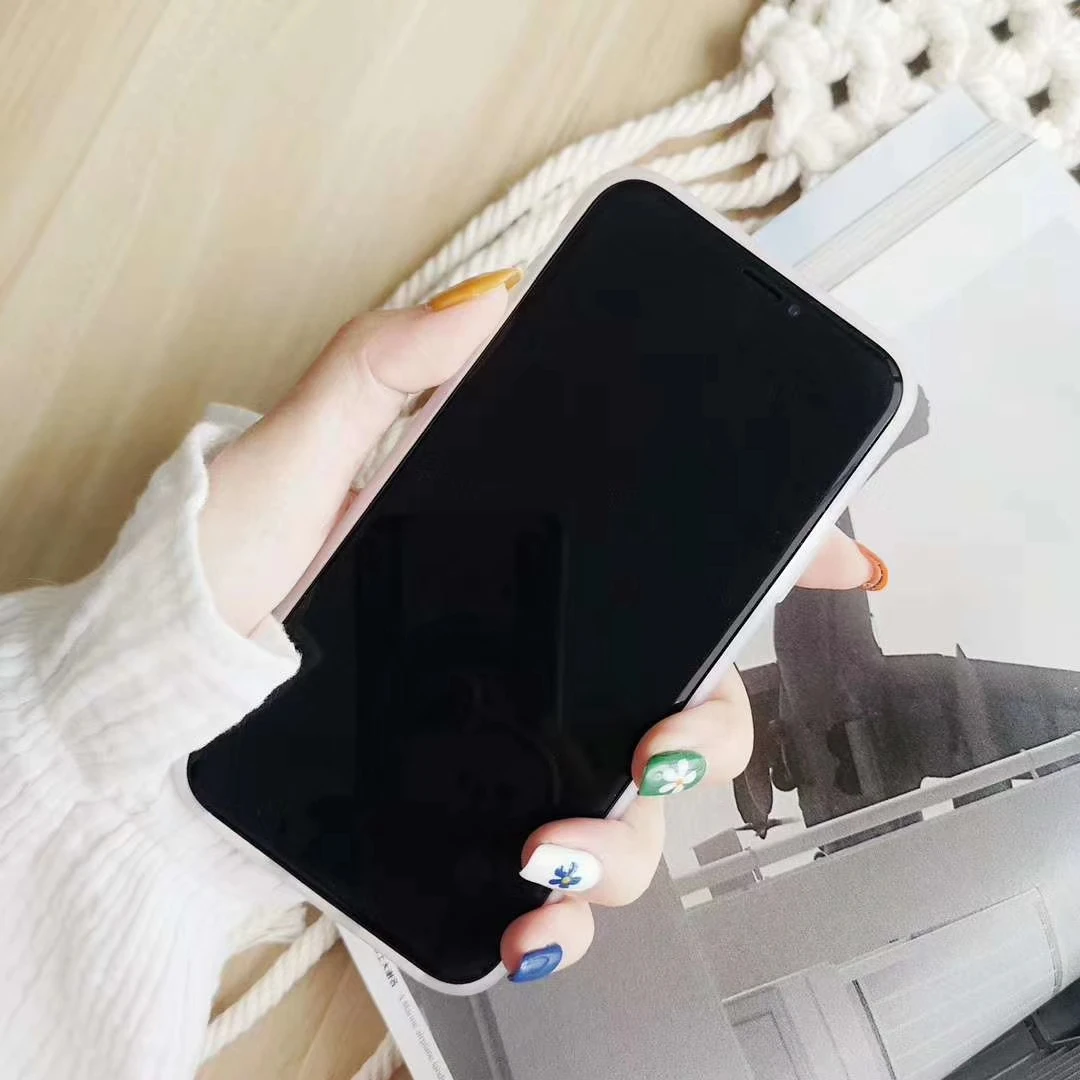 Роскошные блестящие чехлы с цветами для Iphone 6 S 7 8 Plus X XS XR XSMAX мягкий силиконовый