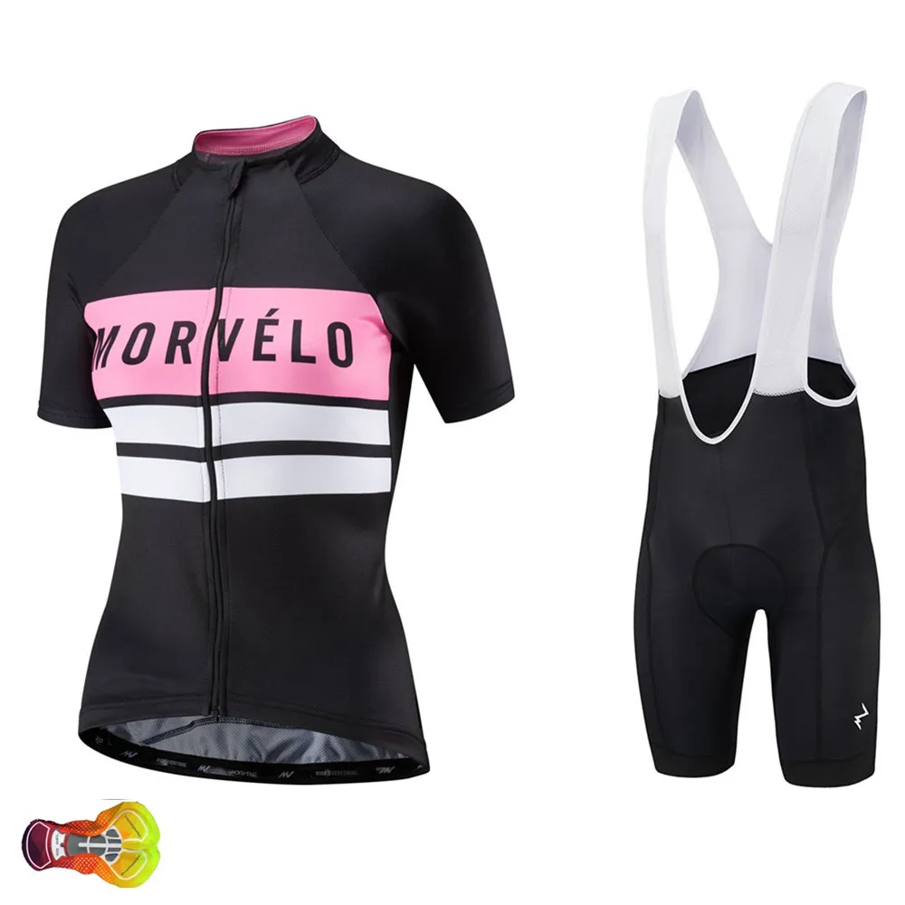Morvelo Pro Team Велоспорт Джерси для женщин с коротким рукавом горный велосипед одежда для велоспорта uniformes ropa ciclismo mujer - Цвет: as picture13