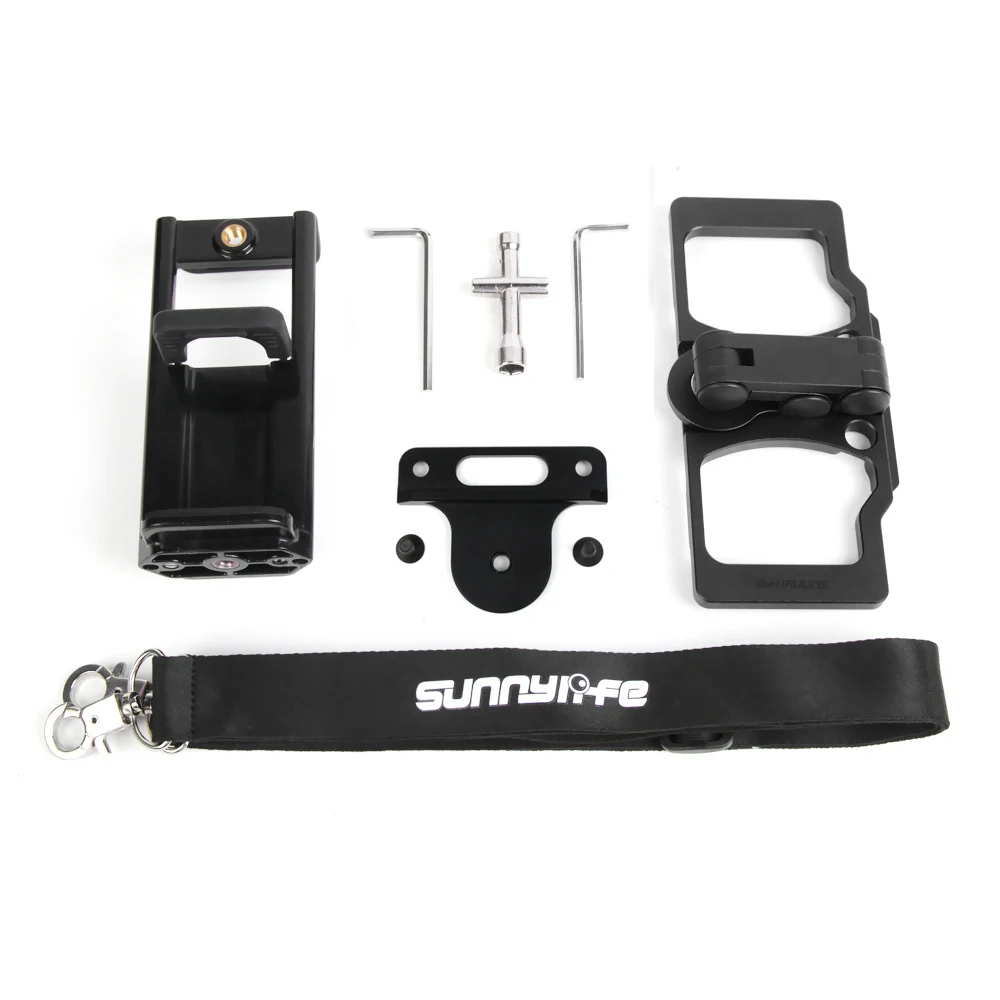 

Remote Controller Mount Smartphone Tablet CrystalSky Monitor Bracket Clip Holder Aluminum for DJI Mavic 2 Pro Air Spark RC Drone