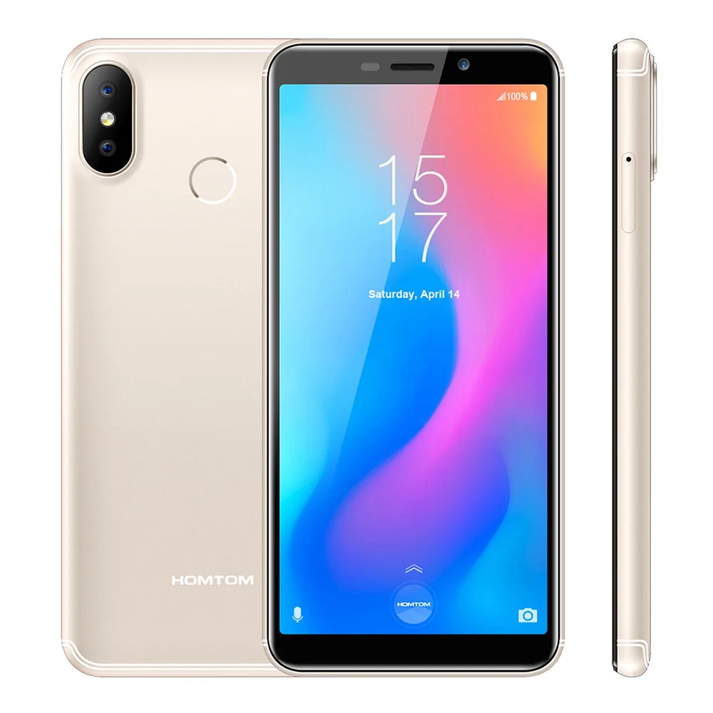 HOMTOM C2 4G Смартфон Android 8 1 Phablet 5 &quotMTK6739 четырехъядерный ГГц 2 Гб ОЗУ 16 ПЗУ 13 0 МП +
