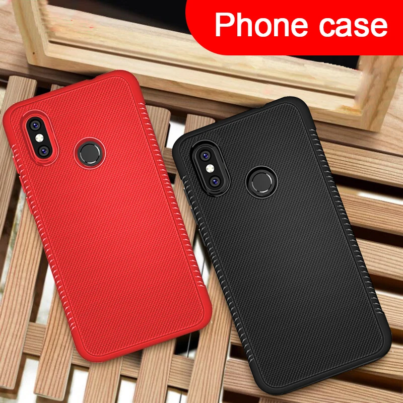 Мягкий теплоотводящий чехол для Xiaomi Redmi Note 7 6 Pro 5 4 4X 6A 5A S2 Y2 сумка Mi8 A2 Lite A1 5X 6X PocoPhoneF1