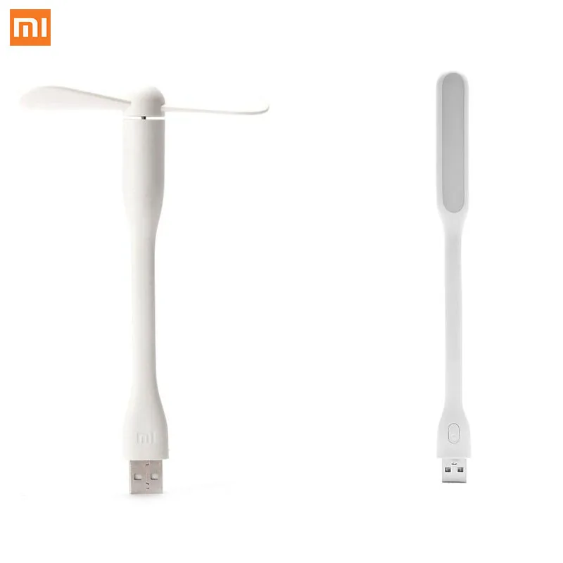 100% Оригинальный гибкий USB портативный мини вентилятор XiaoMi Xaomi для портативного