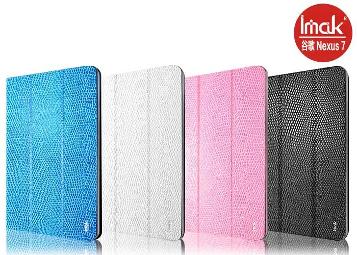 Free Shipping!!!imak Slim leather case (snake print) for Nexus 7|case silicon|leather handleather motorcycle tank bag |