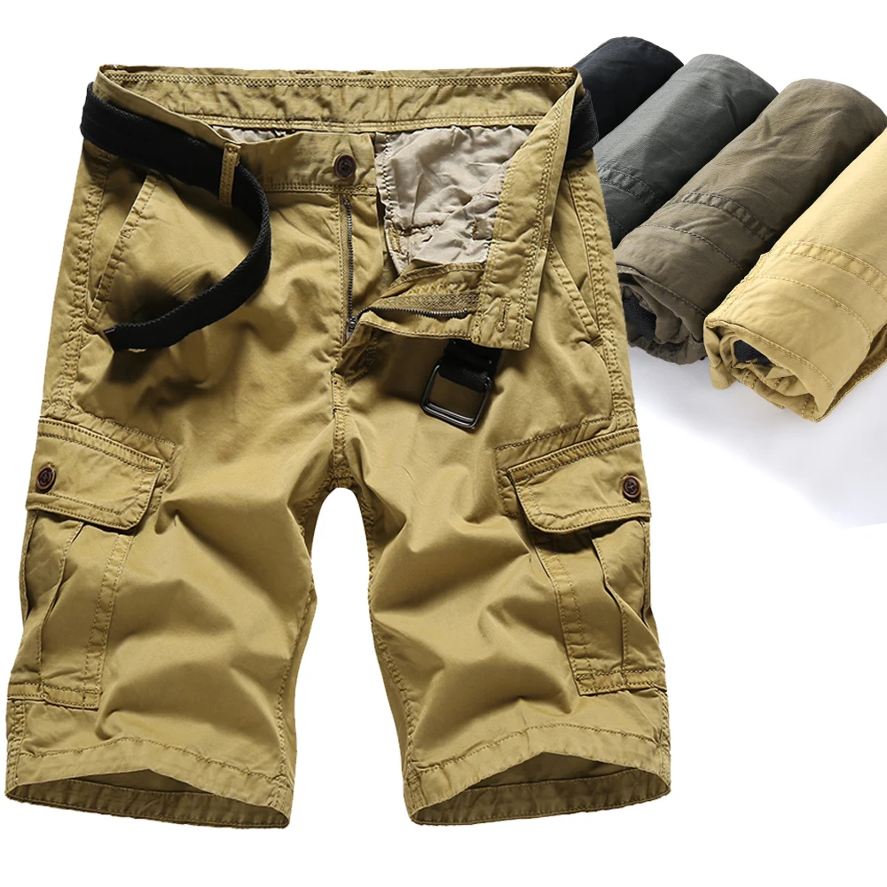 Модные мужские хлопковые шорты новинка 2018 летние повседневные облегающие брюки