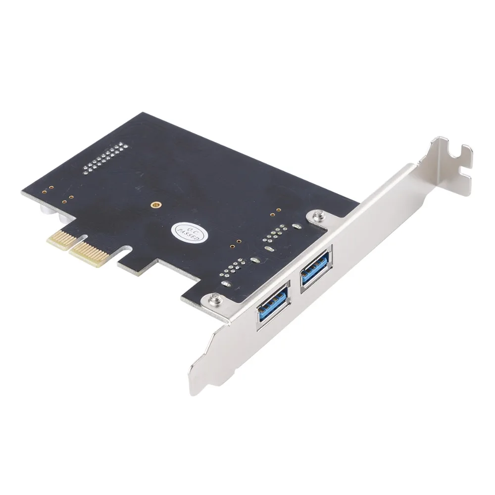 Карта расширения ORICO USB 3 0 PCIE Express 2 порта PCI-e адаптер PCIe с 19-контактным передним