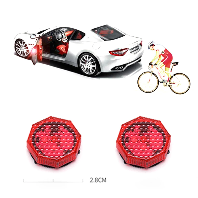 LENTAI двери автомобиля светодиодный предупреждающий световой сигнал Анти