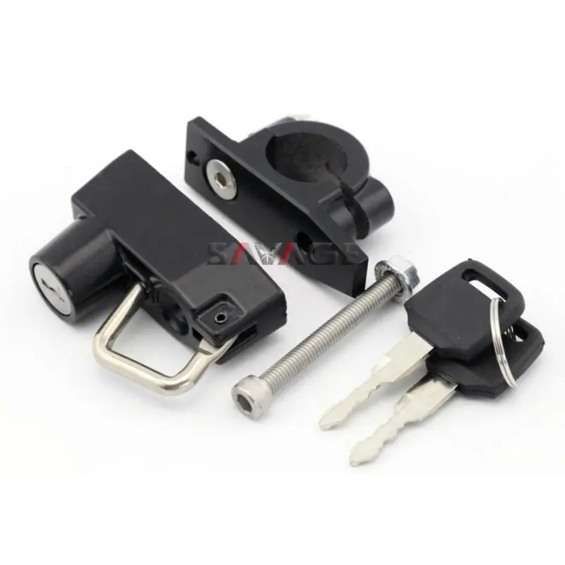 

Универсальный замок для шлема для мотоцикла/Спортивного Велосипеда/упражнений на руль 22 мм 7/8