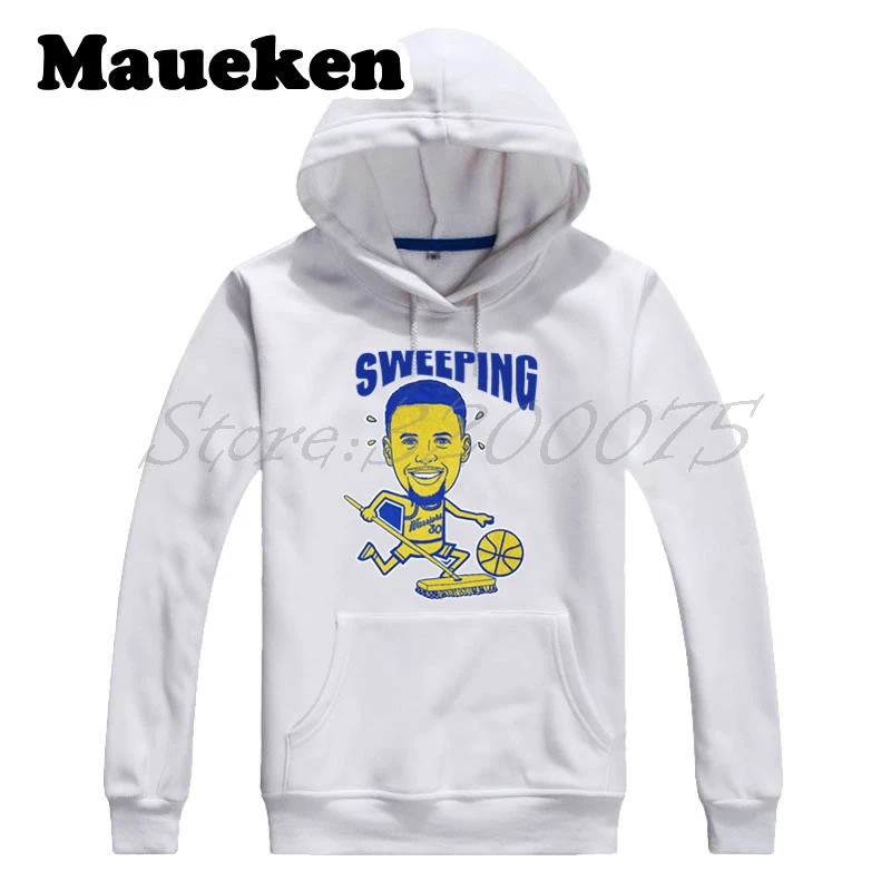 Мужские толстовки с капюшоном Stephen Curry 30 теплые золотистого цвета W17112621|men