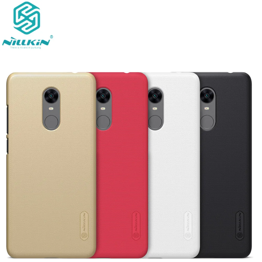 10 шт Nillkin супер матовый защитный чехол для xiaomi redmi note 5 индийская версия жесткая