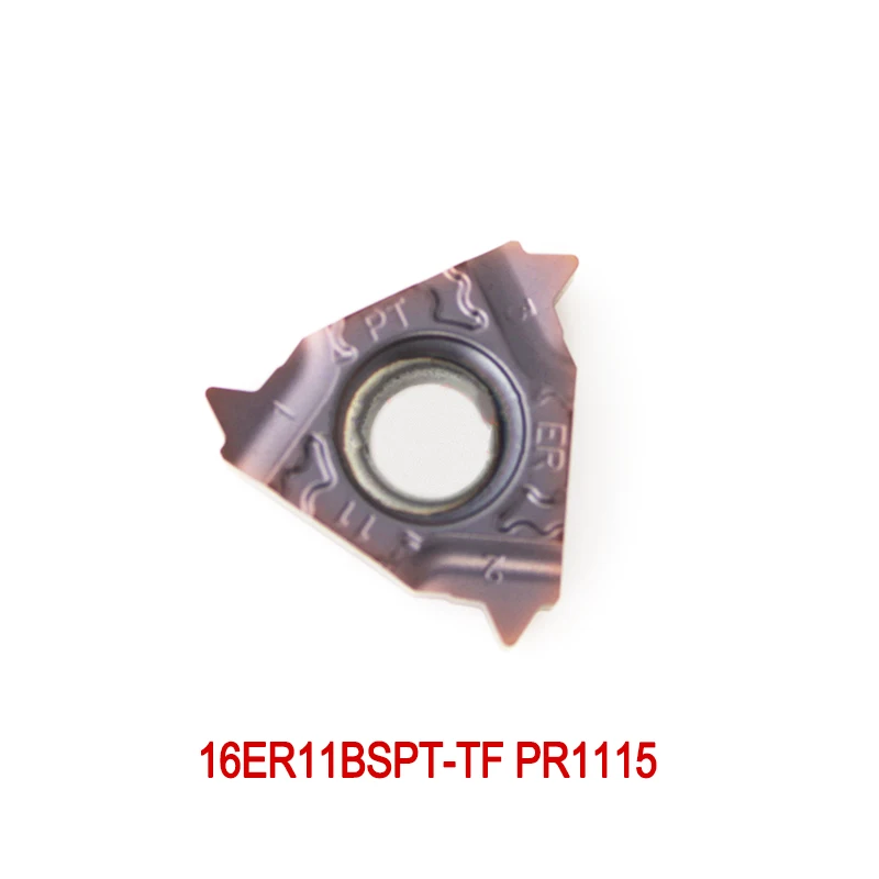 5 Pcs Insert 16ER11BSPT-TF PR1115 Original Threaded Carbide Inserts Turning Tools Carbide Inserts