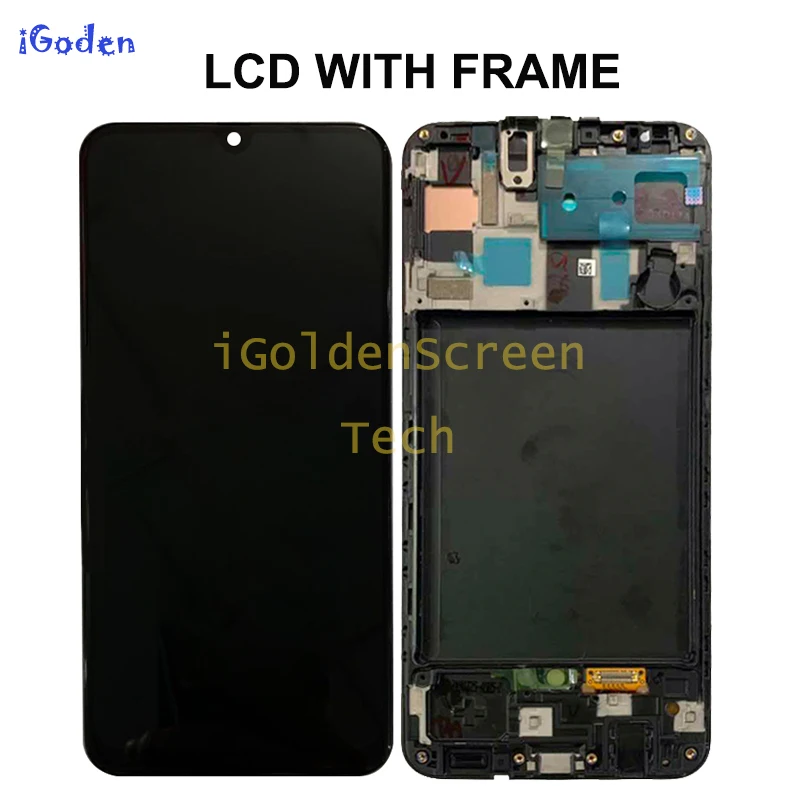 Super AMOLED для Samsung galaxy A50 2019 A505F/DS A505F A505FD A505A сенсорный экран дигитайзер в сборе с