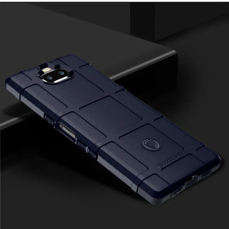 Армированный противоударный чехол s для sony Xperia 10 Plus чехол Крышка мягкие носки с противоскользящим покрытием, противоударный бампер для sony Xperia 10 плюс Капа
