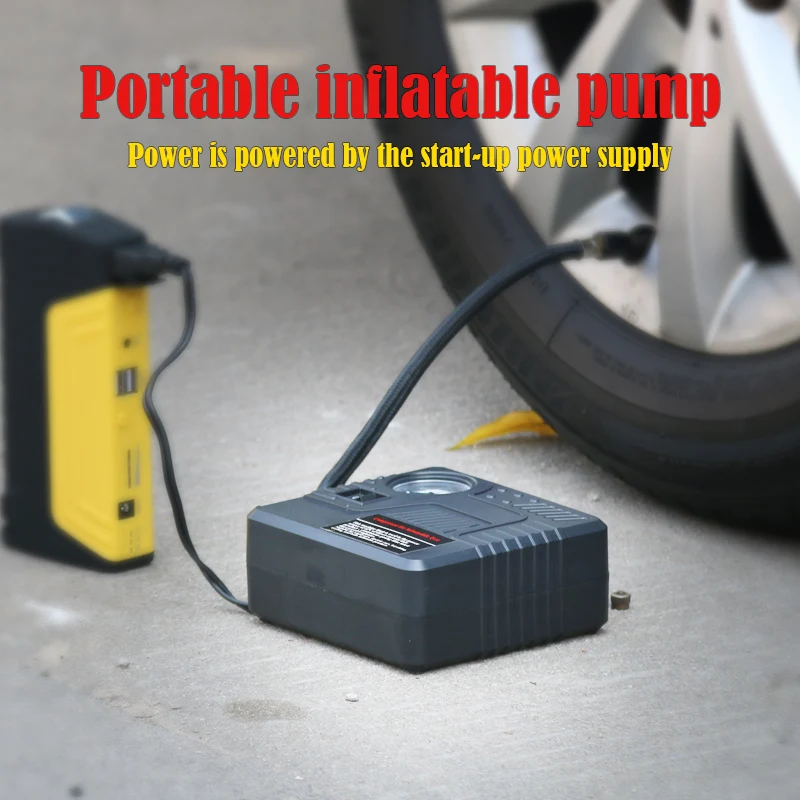 Pbear Автомобиль Мини Портативный Надувной Насос Электрический Шин Монитор