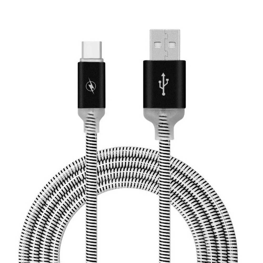 Светодиодный кабель Lumines Cent для iPhone 6S 7 XS Android type-C Быстрая зарядка USB кабель для передачи данных Micro Usb кабель для зарядки мобильного телефона - Тип штекера: Black