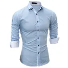 Мужские клетчатые рубашки, с длинным рукавом, в темную полоску, с алмазным узором, 2017