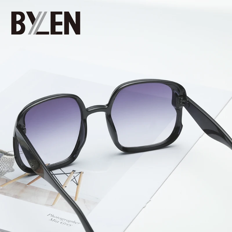 

New Black Oversized Square Sunglasses Women Vintage Brand Designer Summer Style Classic Sun Glasses Female Big Shades UV400